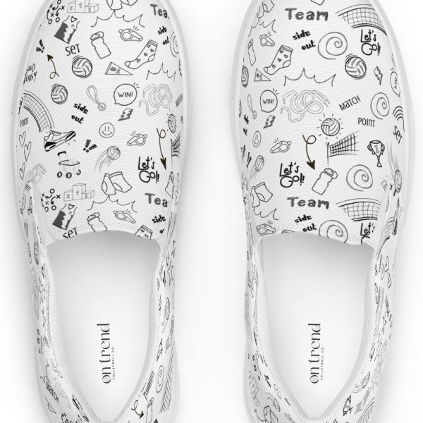 Slip On Canvas Women Shoes, Comfortable Casual Sneakers, Everyday Walking Style, Ladies Breathable Shoes, Padded Slip-Ons, Rubber Sole Shoes