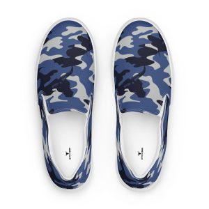 Men’s Camo Pattern Slip-on Canvas shoes – Summer Shoes – Urban Style
