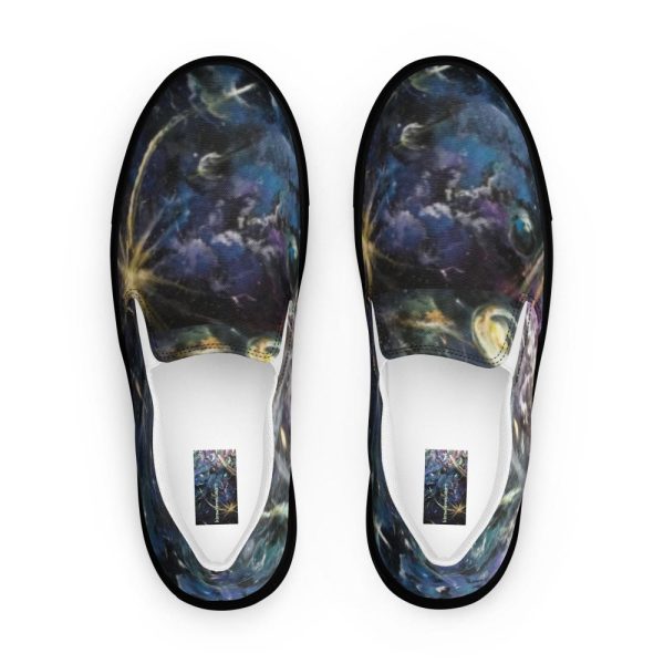 Men’s Galaxy slip-on canvas shoes