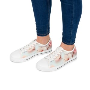 Sneakers, Soft Cherry Blossom Design, Women’s Shoes, Floral Fashion, Casual Footwear
