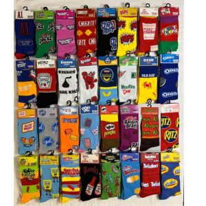 Original Odd Sox Crazy Socks Funny Novelty Crew Socks Food Snack Candy Cereal Gift Party | Men & Women Adult Size 6-12 | Fast Shipping