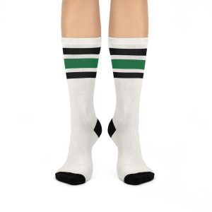 Stylish Cushioned Crew Socks for Ultimate Comfort | Trendy Athletic Feetwear, Casual Daily Use, Gift for Her, Men’s & Women’s Socks